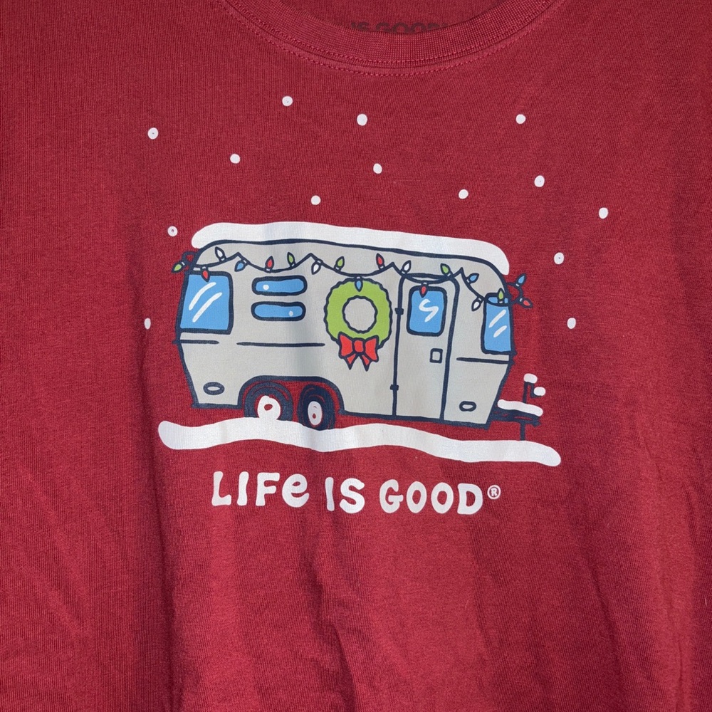 Life Is Good Camper Shirt